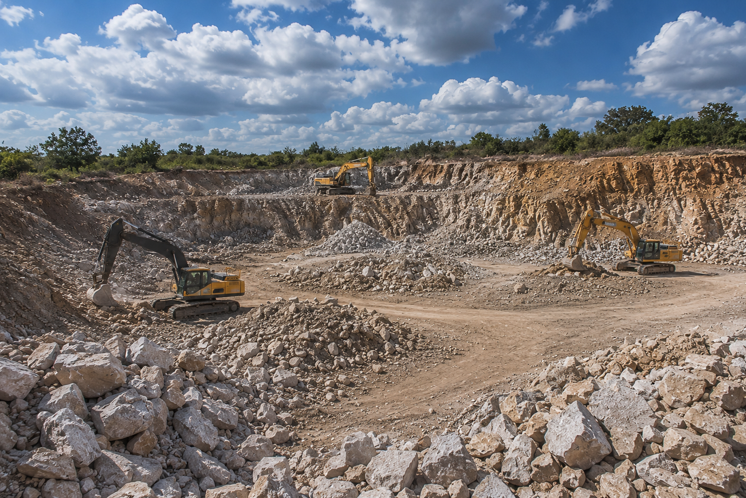 Mineral extraction operations